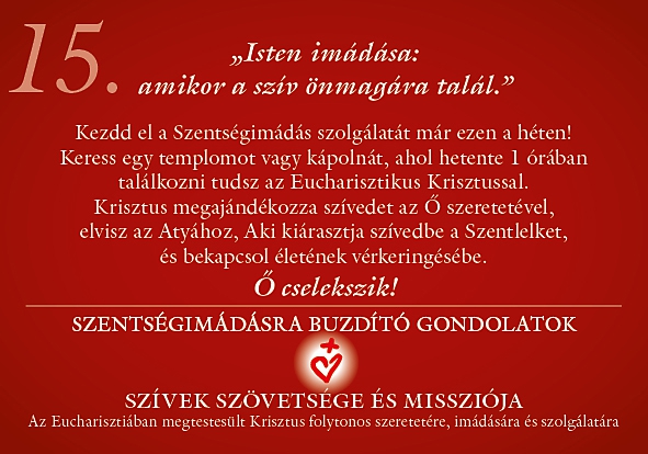 Isten imádása: amikor a szív önmagára talál