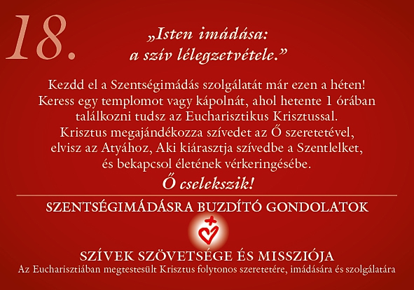Isten imádása: a szív lélegztevétele