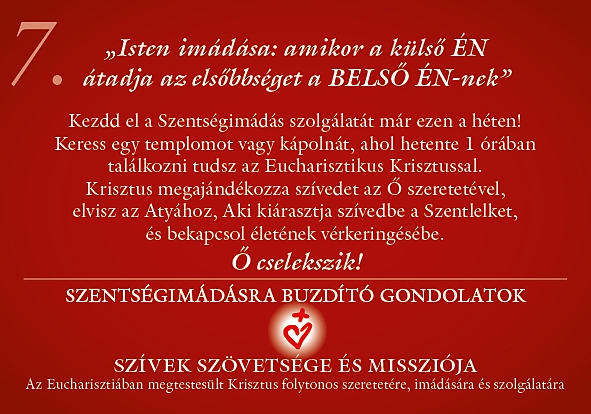 Isten imádása: amikor a külső ÉN átadja az elsőbbséget a belső ÉN-nek